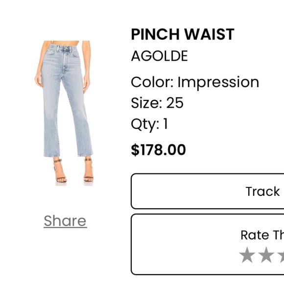 AGOLDE Pinch Waist Jeans Impression - Picture 2 of 8